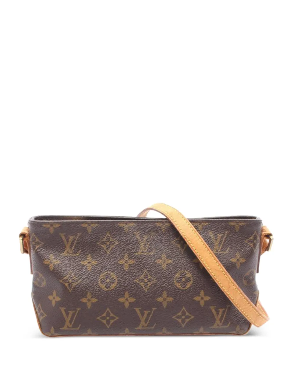 Louis Vuitton Pre-Owned 2001 Trotteur monogram shoulder bag - Brown