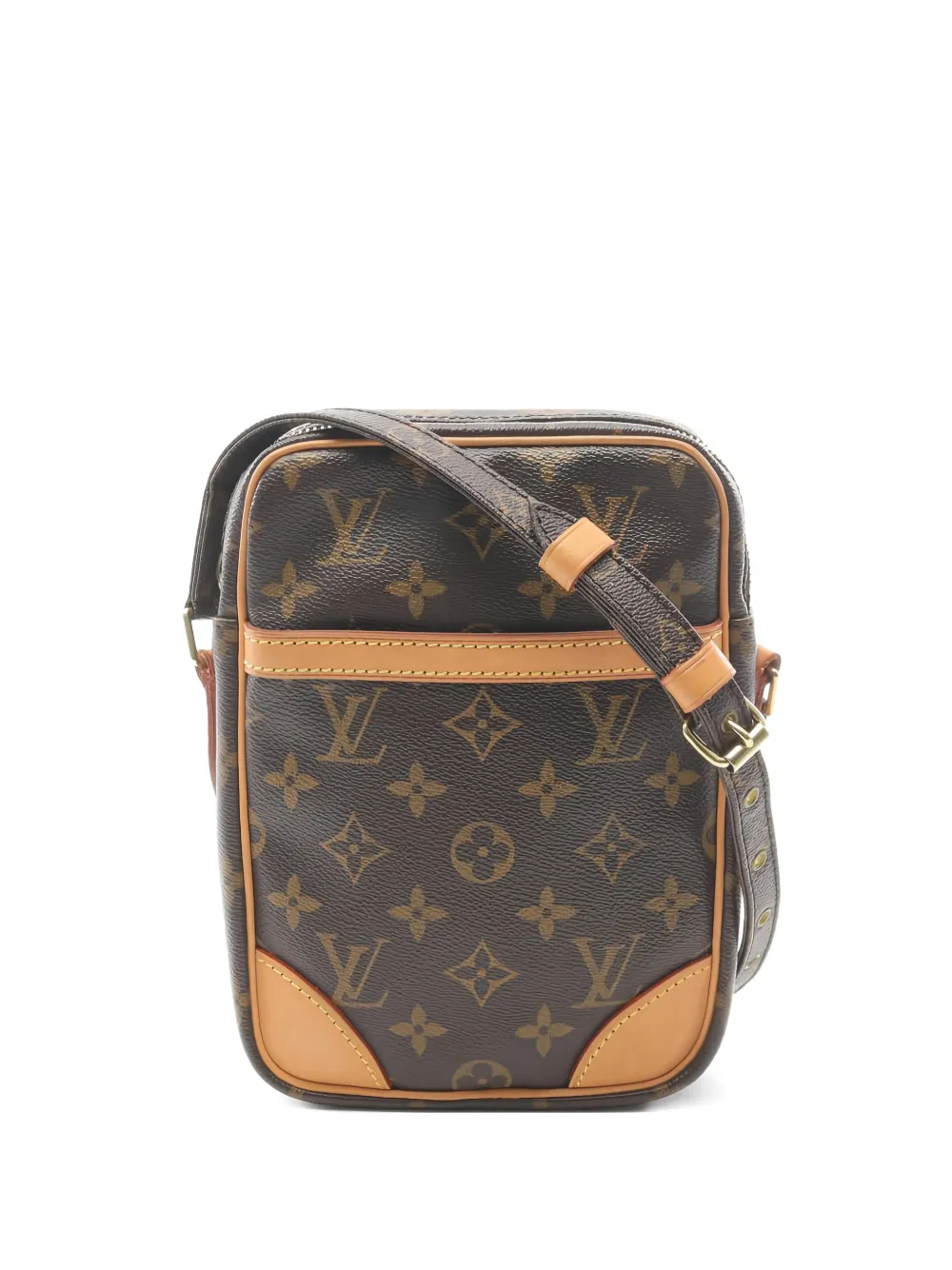 Louis Vuitton Pre-Owned 2004 Danube monogram-pattern crossbody bag - Marrone