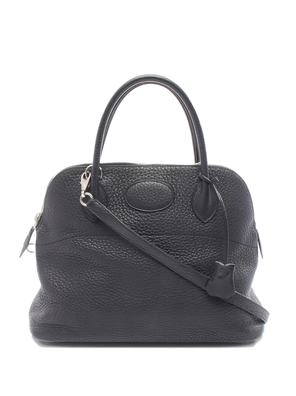 Pre-owned Hermes 2007 Bolide 31 Tote Bag In Black