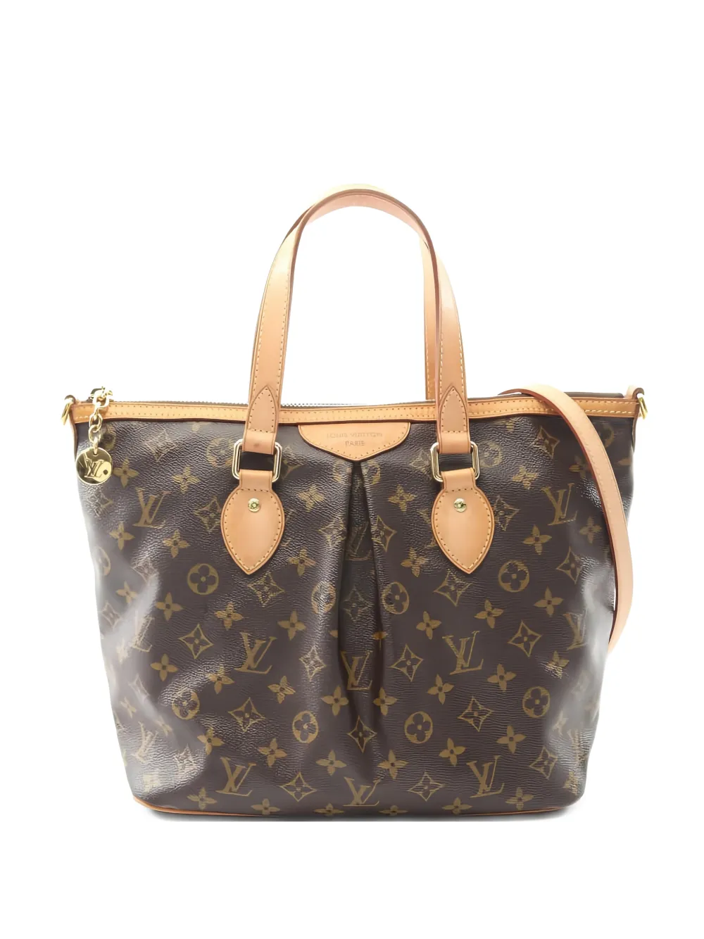 Louis Vuitton Pre-Owned 2012 Palermo PM Monogram two-way tote bag - Marrone