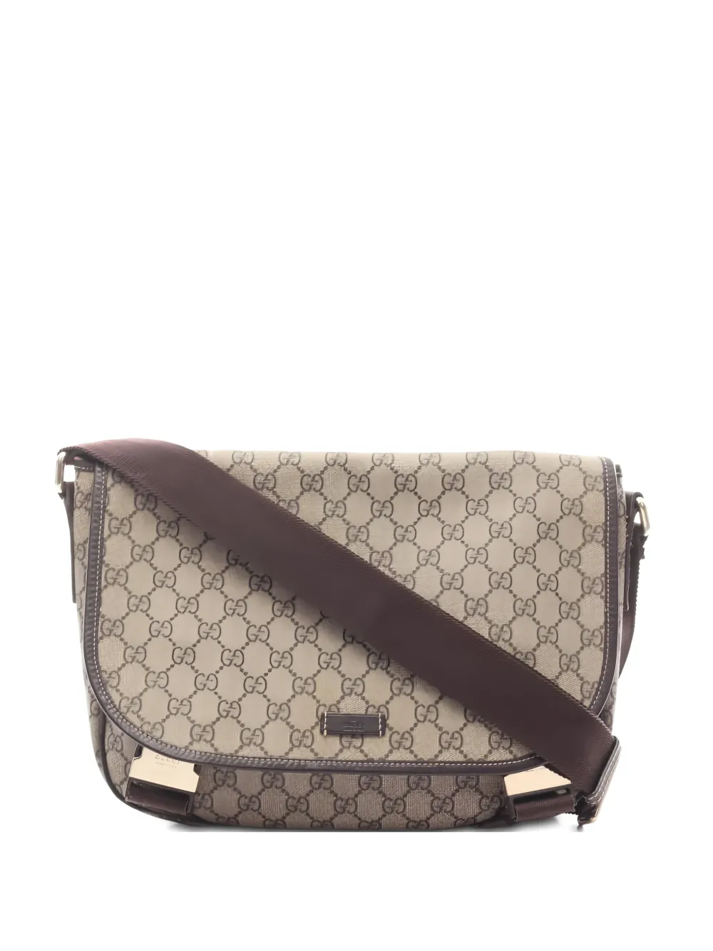 Gucci Pre-Owned 2000 monogram shoulder bag | Neutrals | Image 1