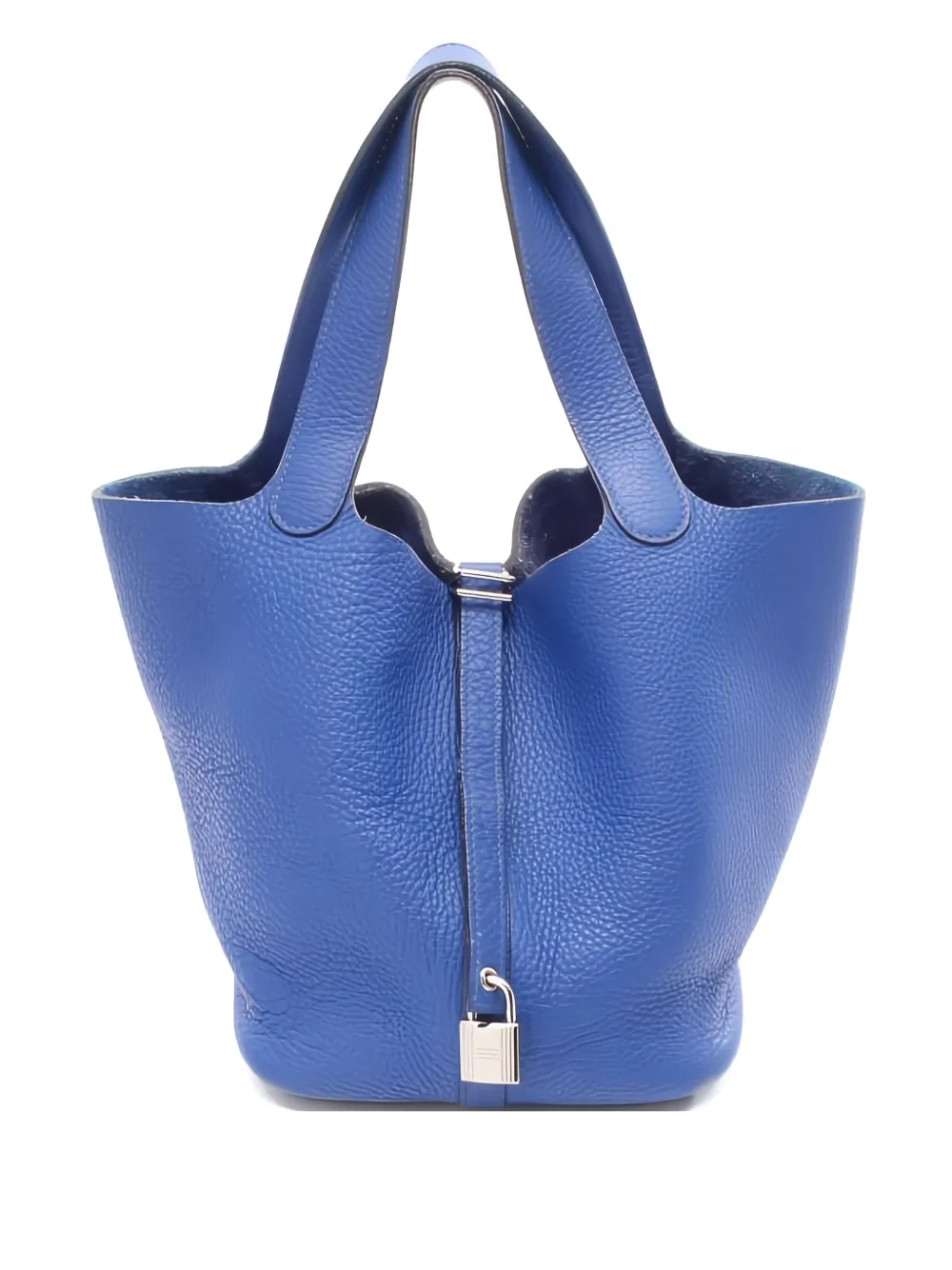Hermès Pre-Owned 2011 leather shoulder bag - Blue
