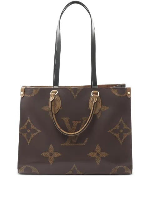 Louis Vuitton Pre-Owned 2021 On-the-go MM monogram giant reverse shoulder bag
