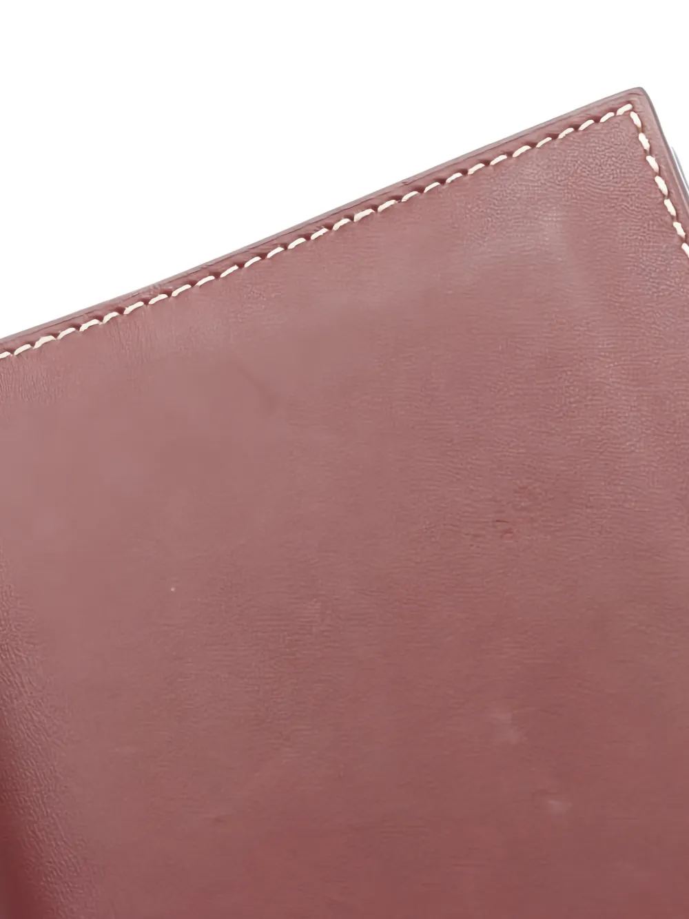 Pre-owned Hermes 2000 Simple Gm Agenda Cover In Red