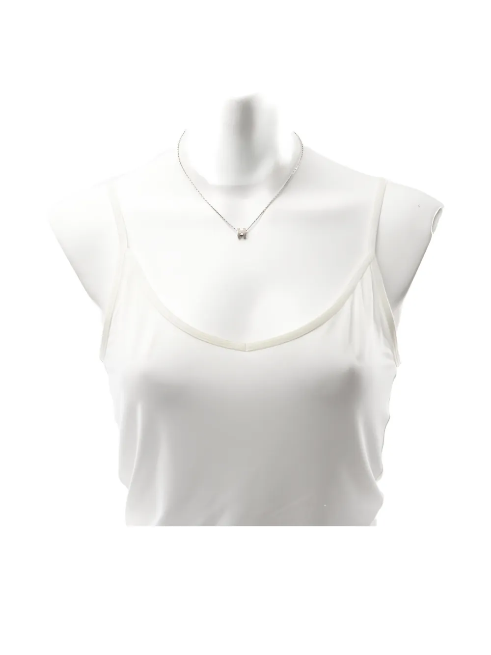 Pre-owned Hermes 2010 Pendant Necklace In Neutral