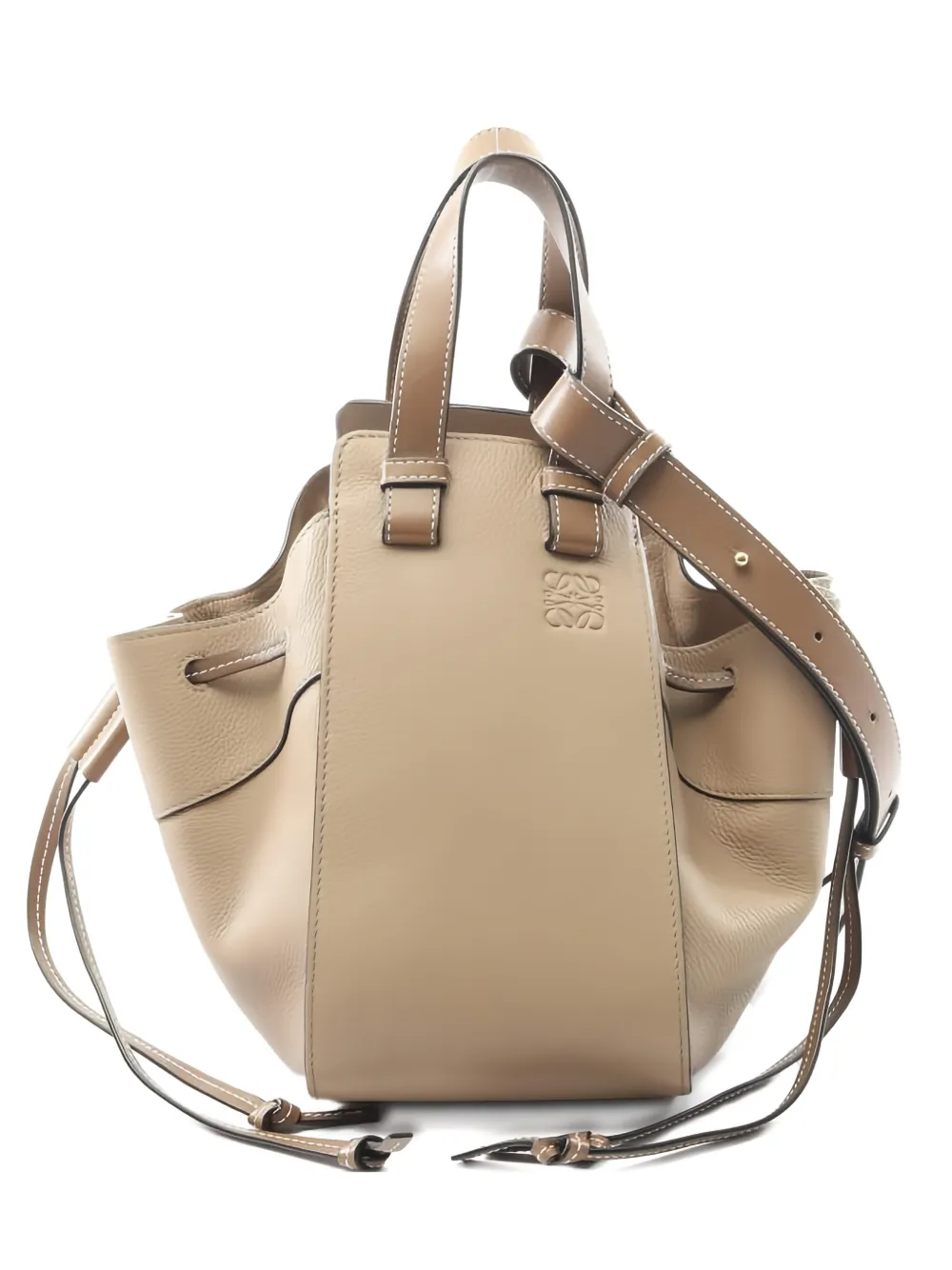 Loewe Pre-Owned bolso shopper Hammock pequeño con cordones 2000 | neutro | Image 1