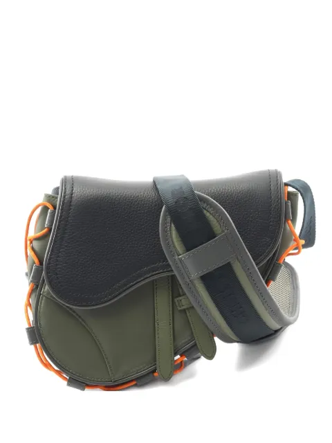 Christian Dior Pre-Owned x sacai 2010s Saddle messenger bag