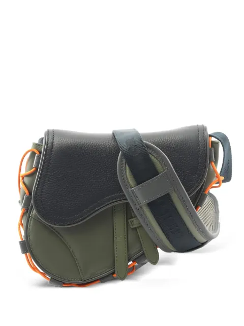 Christian Dior Pre-Owned x sacai 2010s Saddle messenger bag