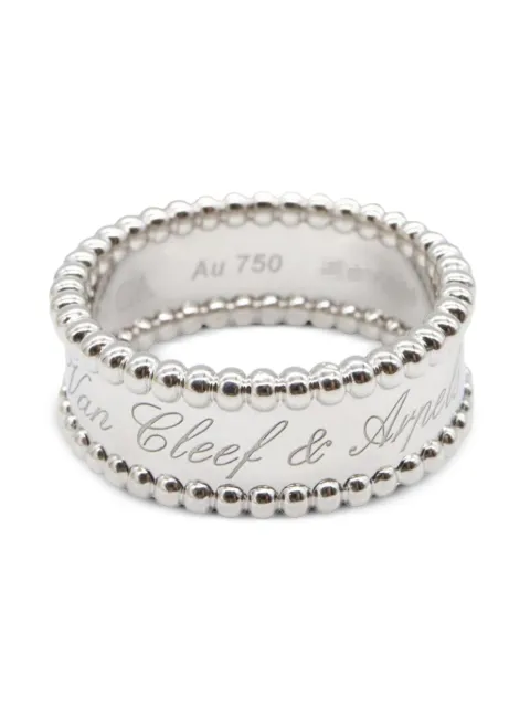 Van Cleef & Arpels Pre-Owned 2010 Perlée bead-embellished ring