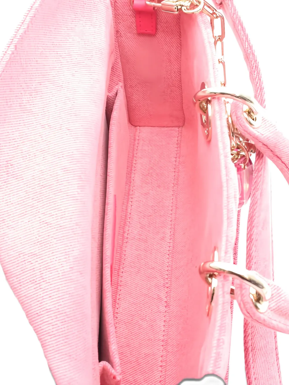 DIOR Pre-owned 2010's Canage Lady D-joy Tote Bag In Pink