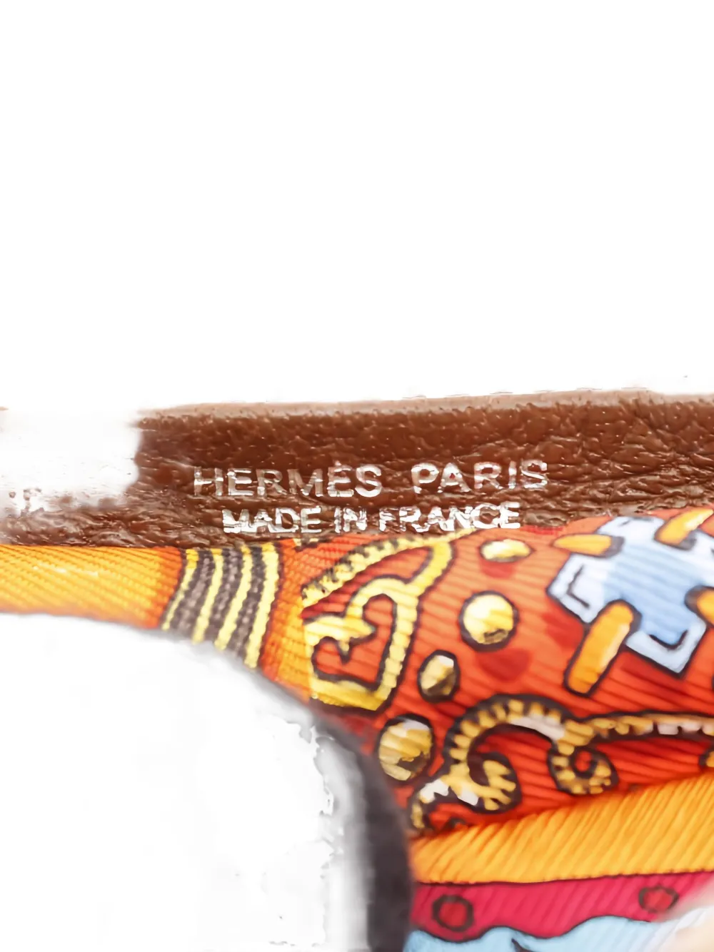 Pre-owned Hermes 2008 La Danse Du Cheval Marwari Shoulder Bag In Orange