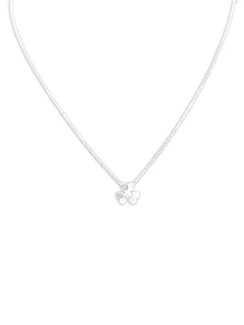 Van Cleef & Arpels Pre-Owned 2010s 18K white gold Frivole diamond necklace