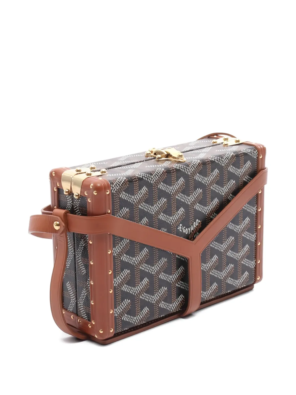Goyard Pre-Owned 2010s Minaudière trunk shoulder bag | Pre-Owned | Image 2