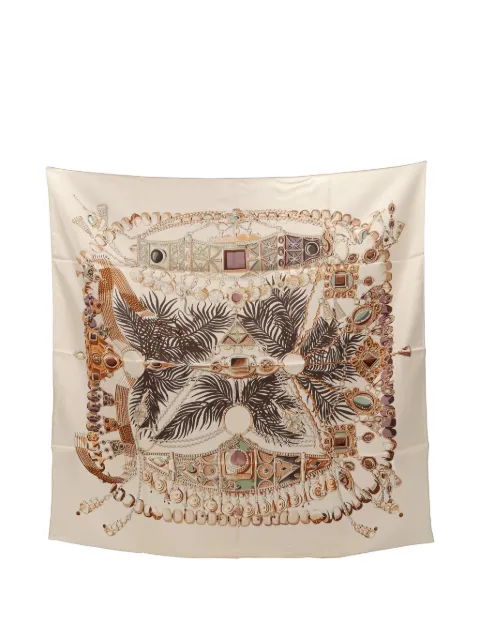 Hermès Pre-Owned 2010s Carré 90 Terres Precieuses printed scarf