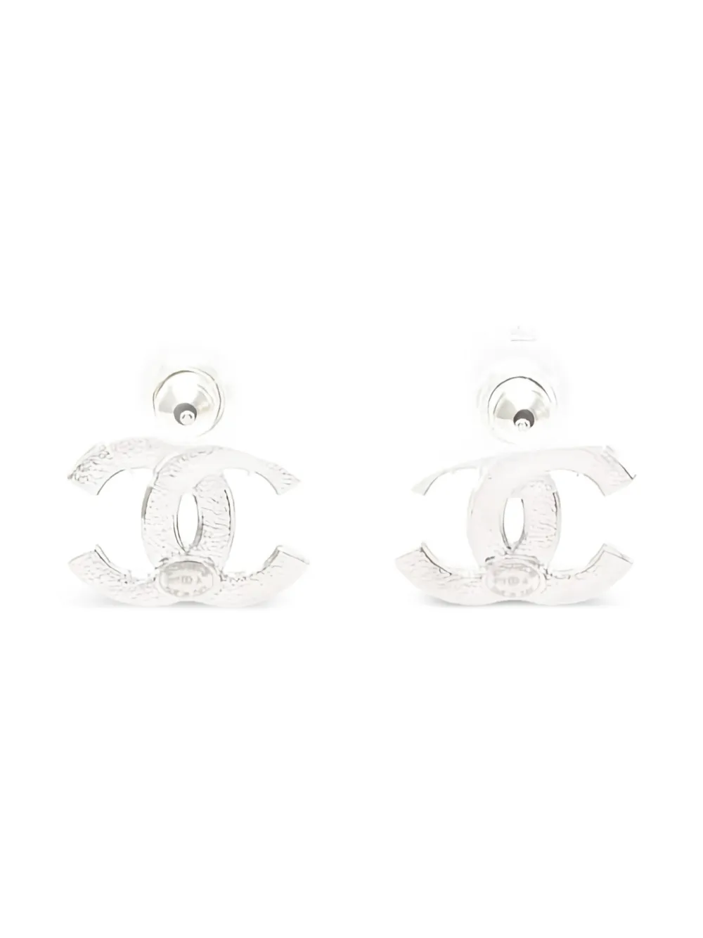 CHANEL Pre-Owned aretes Coco Mark 2010 | plateado | Image 1