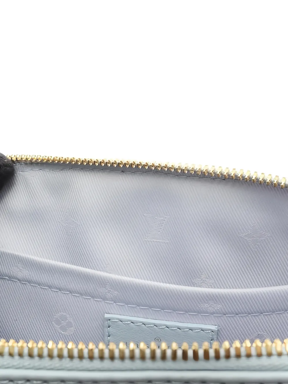 Pre-owned Louis Vuitton Bubble Glam Patterned Alma Soft Bb Tote Bag In Blue