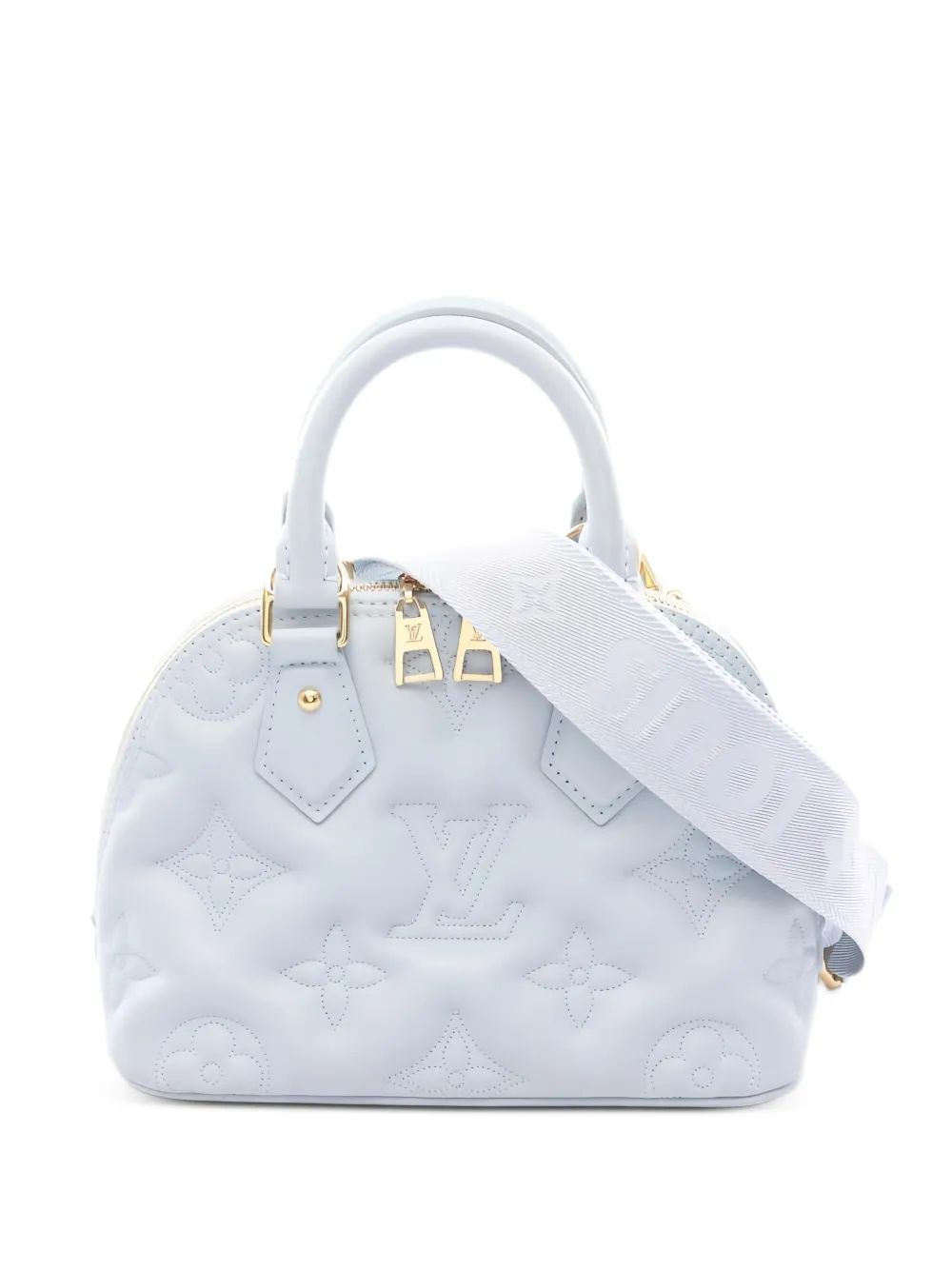 Louis Vuitton Pre-Owned Bubble Glam patterned alma soft BB tote bag - Blu