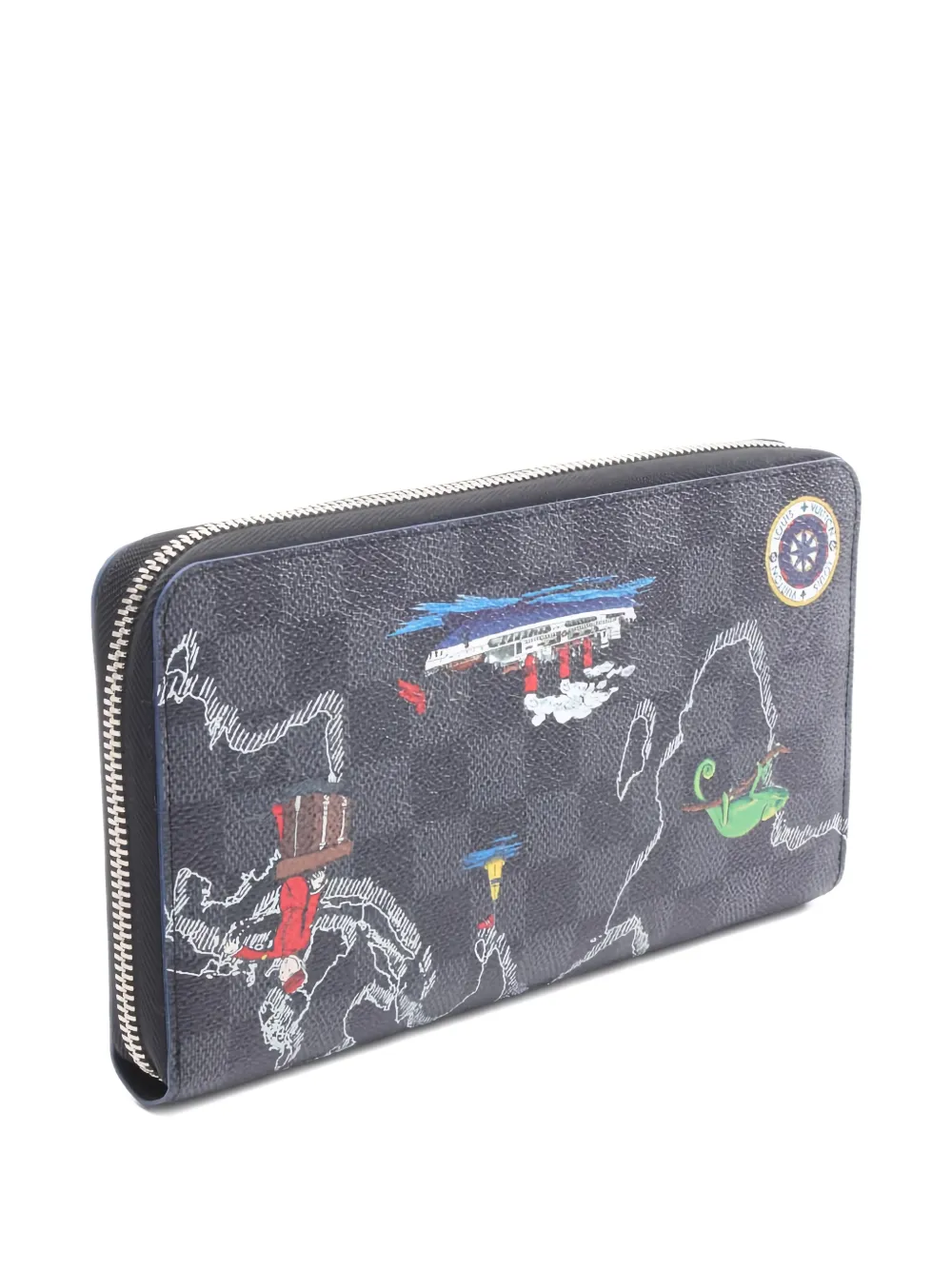 Louis Vuitton Pre-Owned 2019 zipped printed organiser wallet | Image 2