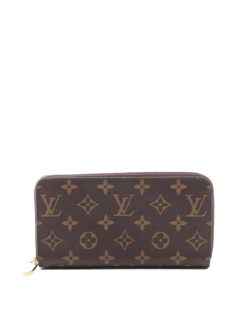 Louis Vuitton Pre-Owned cartera con monograma y cremallera