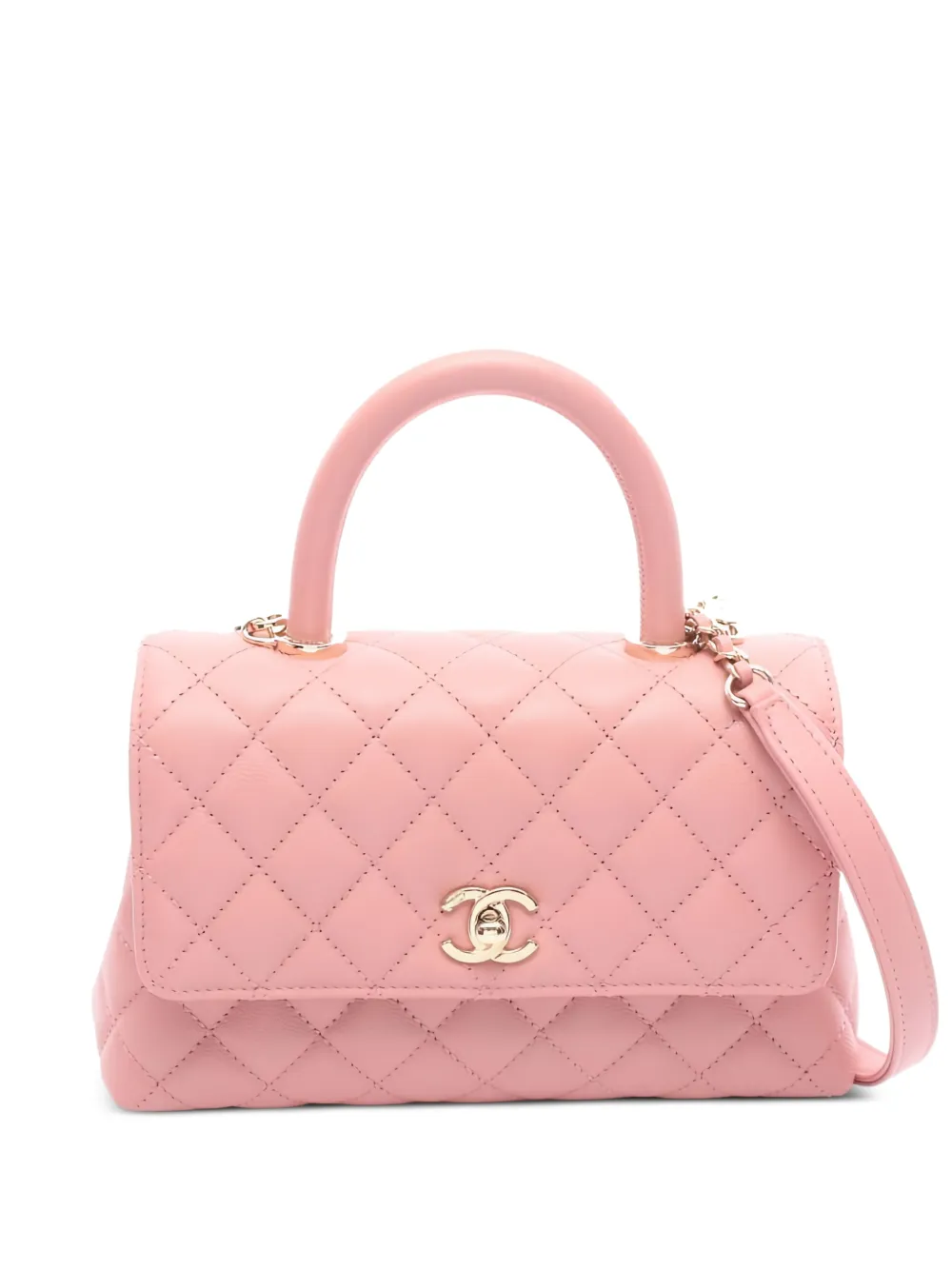 CHANEL Pre-Owned 2021s quilted-design handbag - Rosa