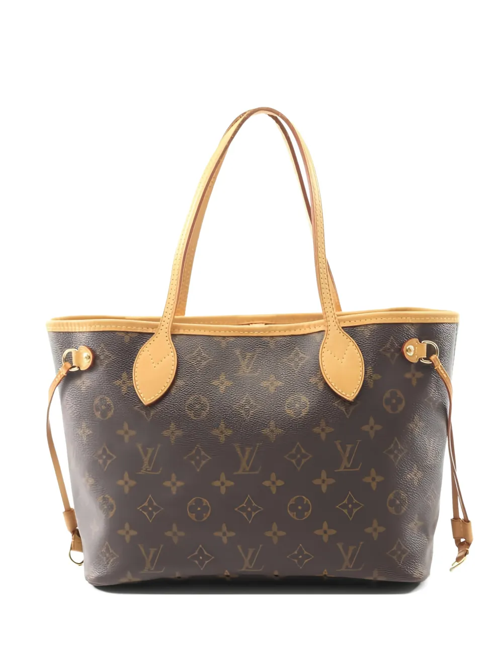 Pre-owned Louis Vuitton 2007 Neverfull Pm Tote Bag In Brown