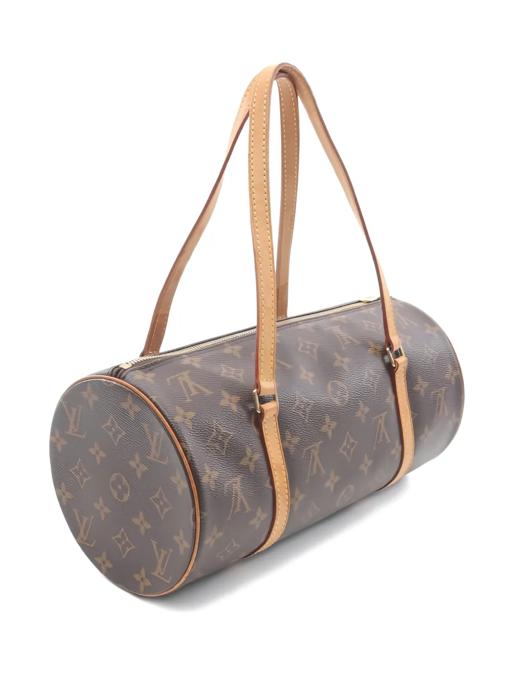 Louis Vuitton Pre-Owned Papillon 30 monogram-canvas shoulder bag - Bruin