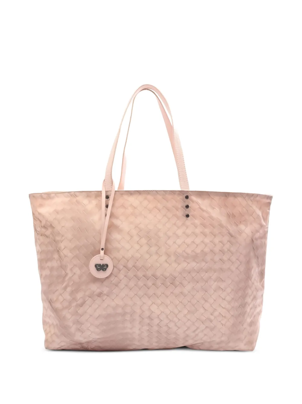 Bottega Veneta Pre-Owned 2000's woven leather tote bag - Rosa
