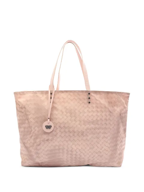 Bottega Veneta Pre-Owned 2000's woven leather tote bag