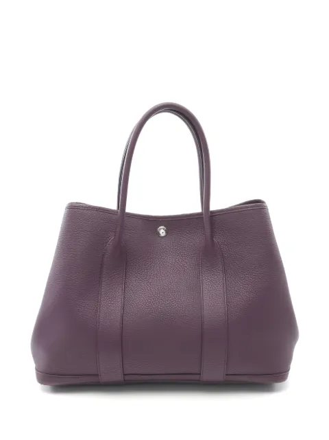 Hermès Pre-Owned 2019 ガーデンパーティー PM カシス ハンドバッグ