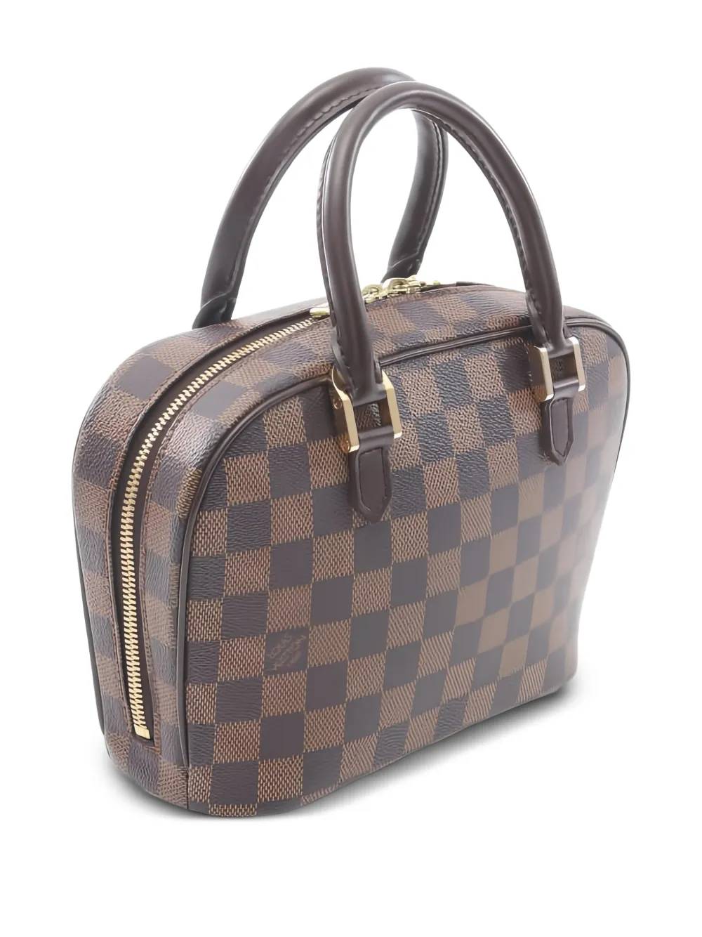 2001 Damier Ebene Saria Mini Tote Bag 