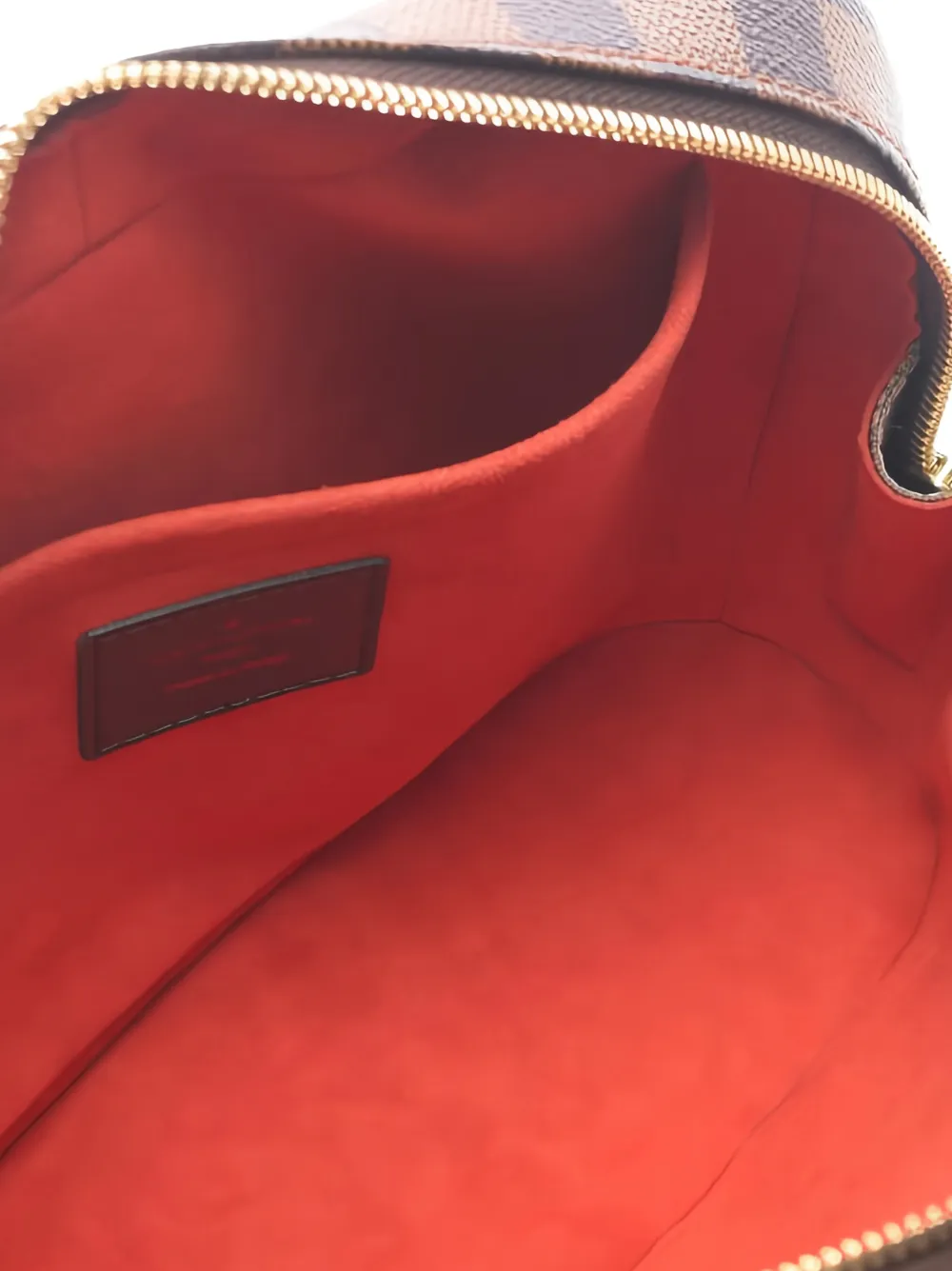 2001 Damier Ebene Saria Mini Tote Bag 