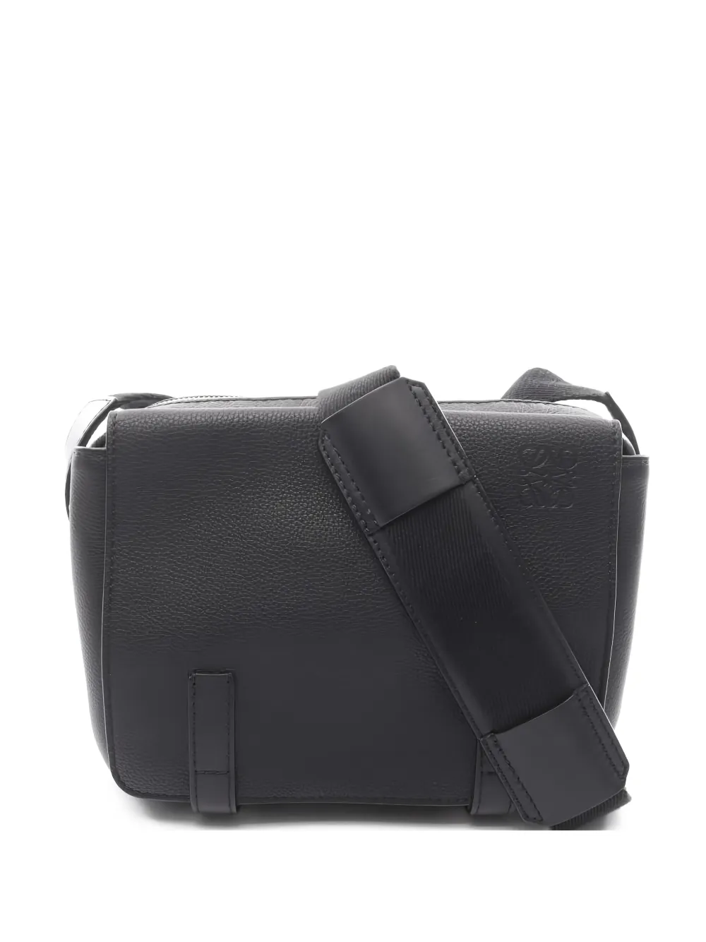 Loewe Pre-Owned 2010s leather military messenger bag | Black | Image 1