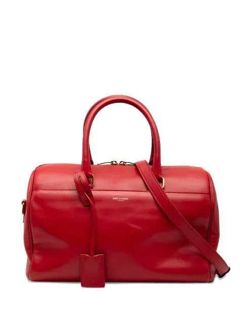 Saint Laurent Pre-Owned 2012-2025 Leather Classic Duffle 6 satchel