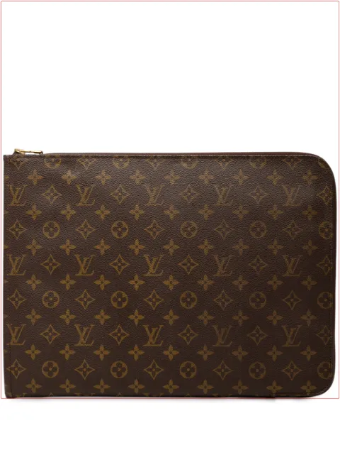 Louis Vuitton Pre-Owned 1987 Monogram Poche Documents Portfolio business bag