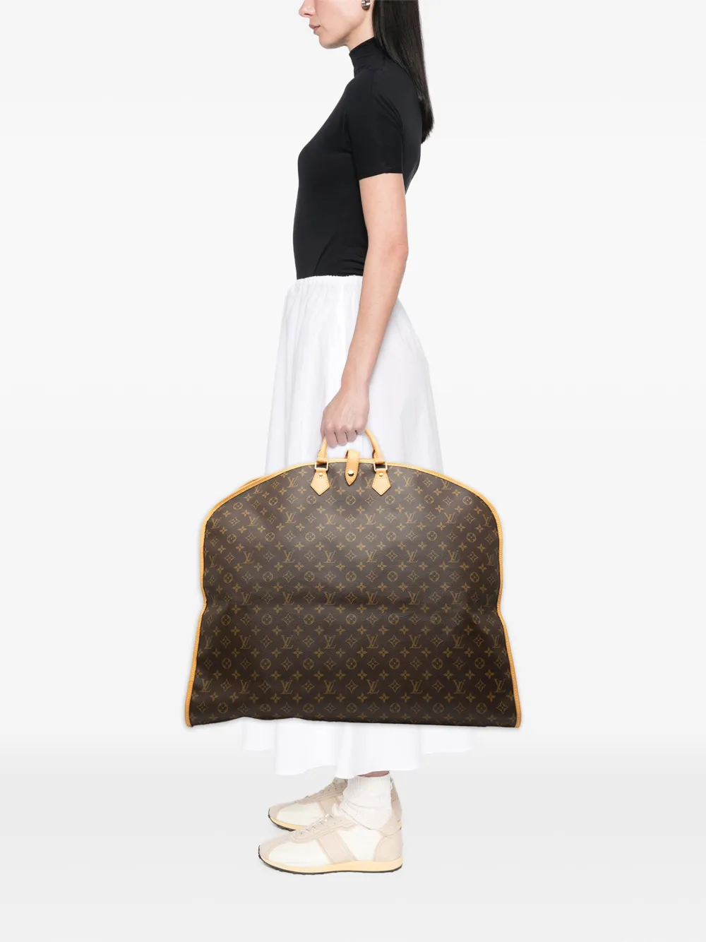 Louis Vuitton Pre-Owned 2008 Monogram Housse Porte Habits Garment Cover travel bag - Marrone