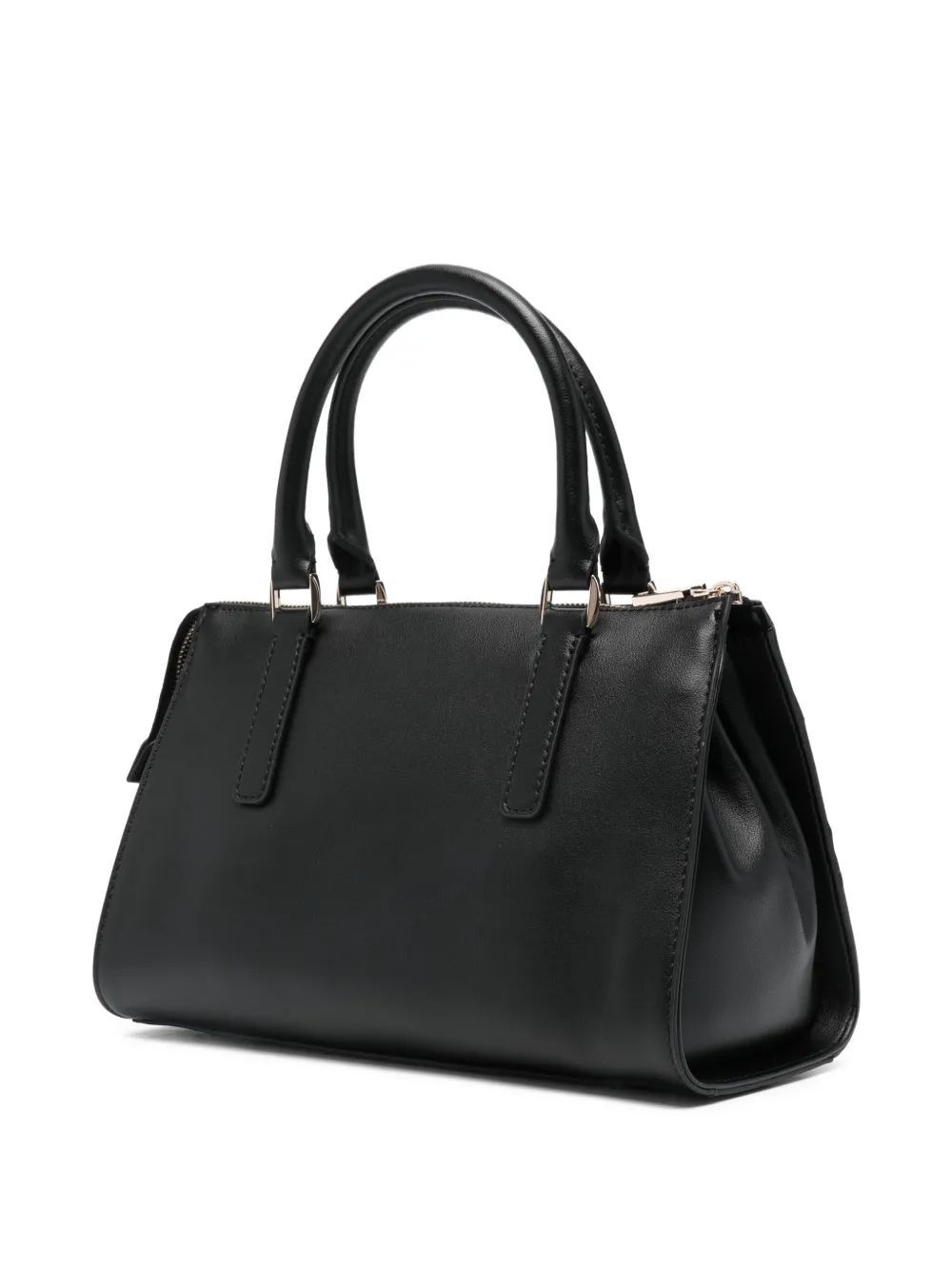 GUESS USA Shopper met hangslot en logoplakkaat Zwart