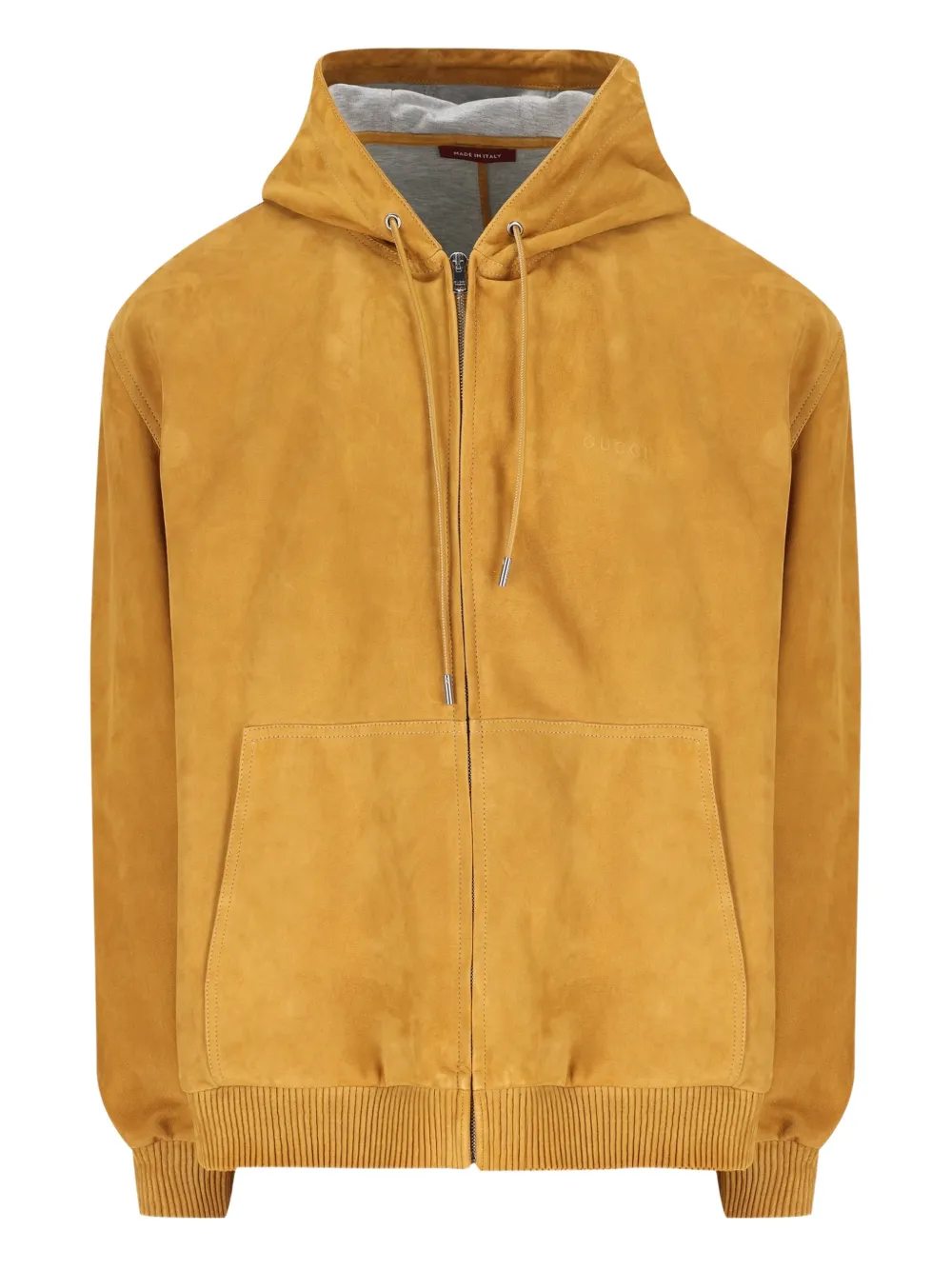 Gucci logo-detail hoodie | amarillo | Image 1
