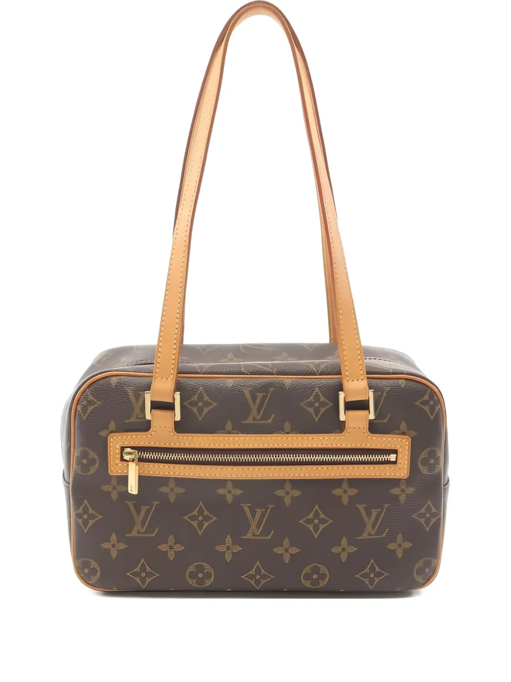 Louis Vuitton Pre-Owned 2003 monogram zipped shoulder bag | Brown | Image 1