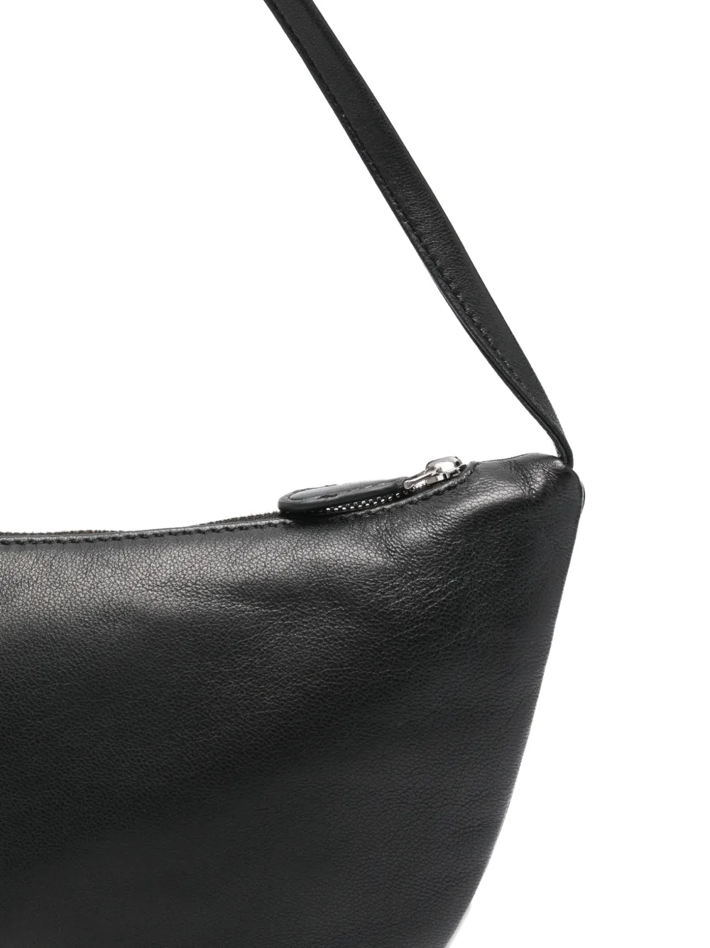 The Row Zippered Shoulder Bag In Black