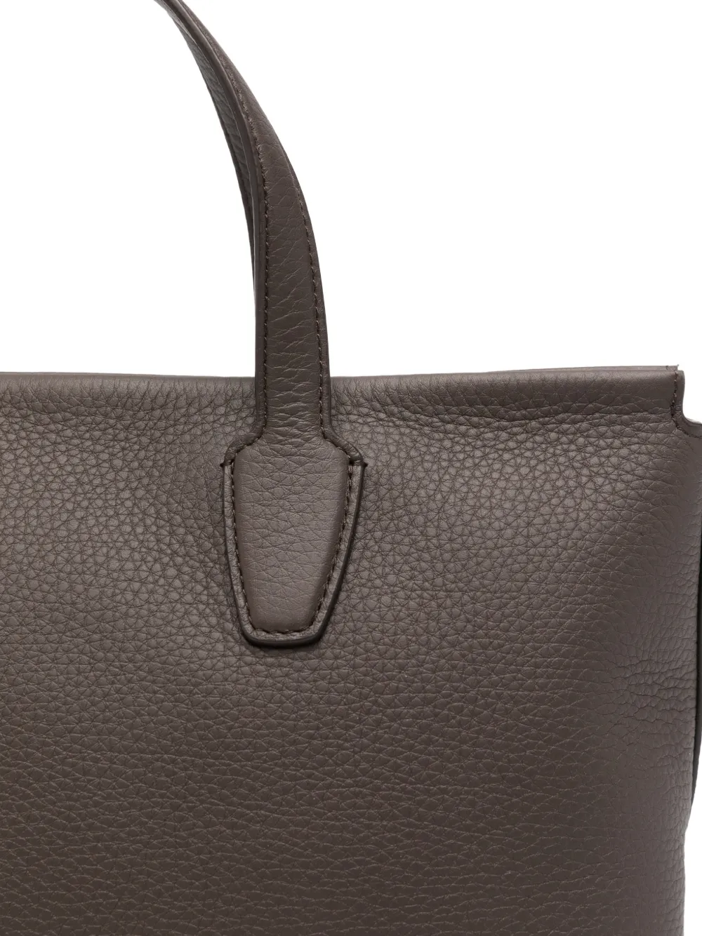 The Row Marcel Tote Bag Dual Handles Leather In Brown