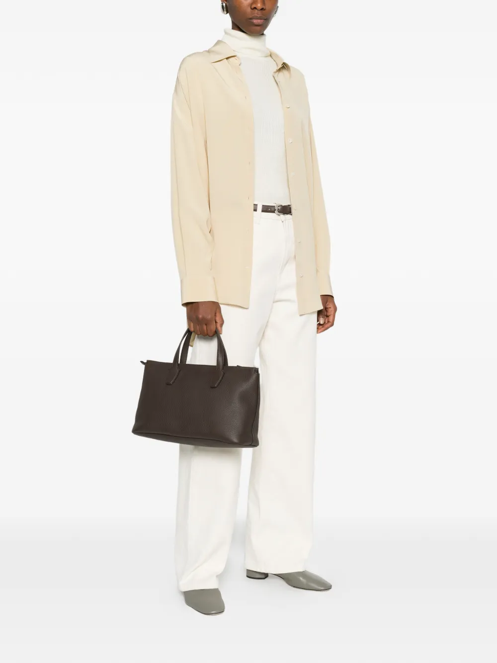 The Row Marcel brown tote bag - Bruin