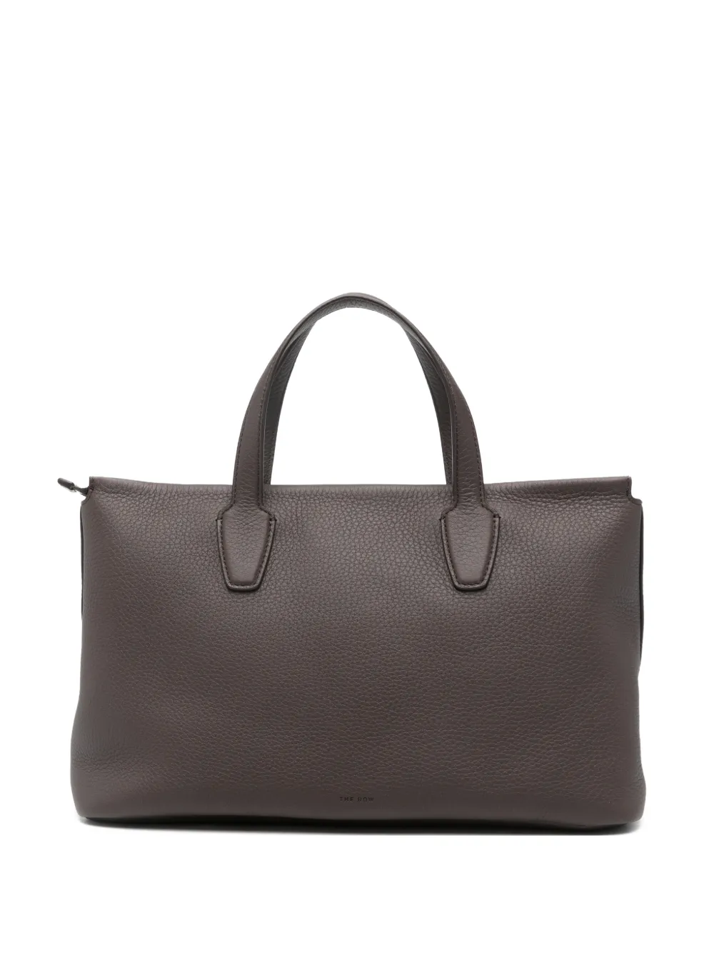 The Row Marcel Tote Bag Dual Handles Leather In Brown