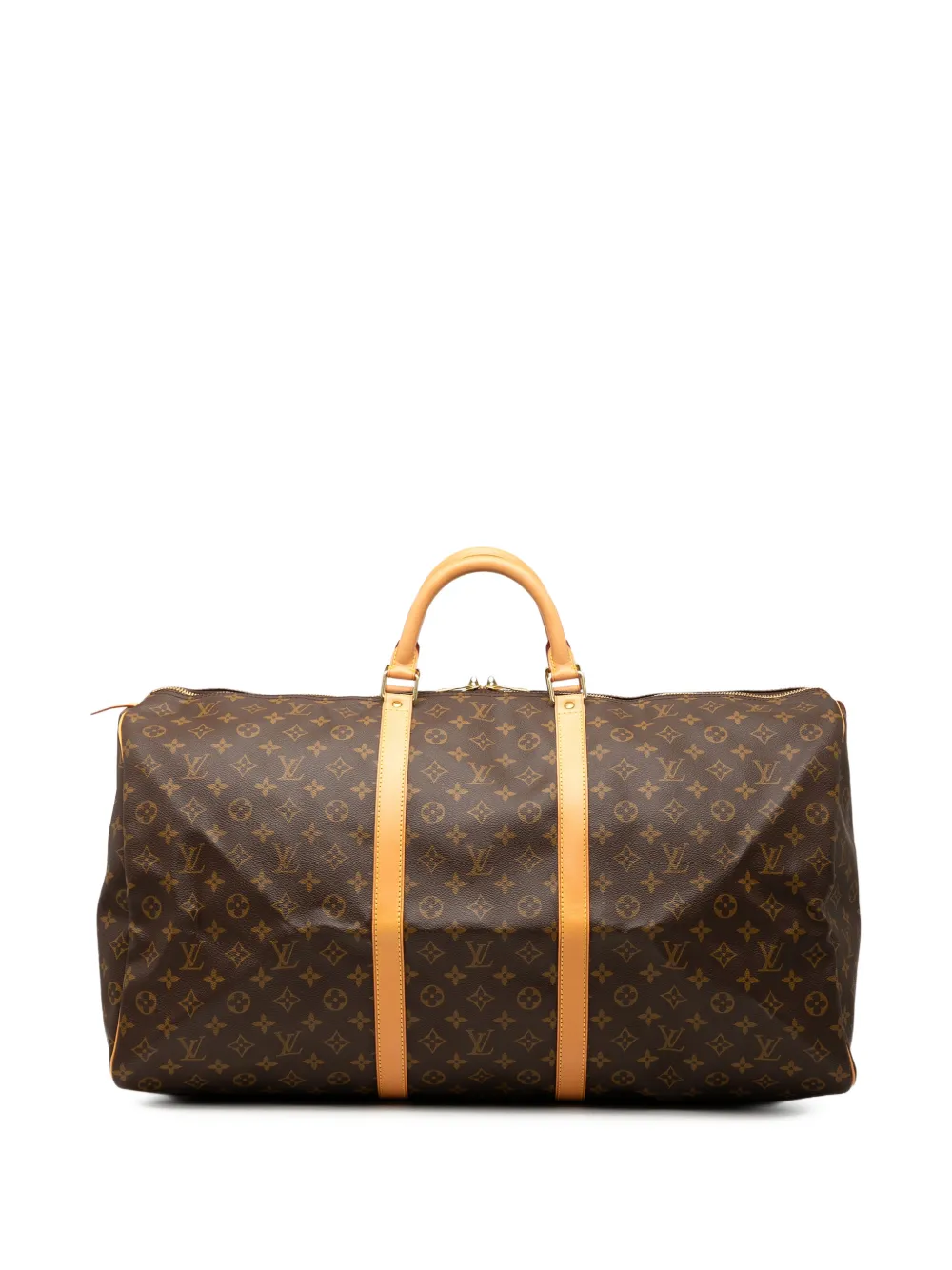 Louis Vuitton Pre-Owned 1999 Monogram Keepall 60 travel bag | Brown | Image 1