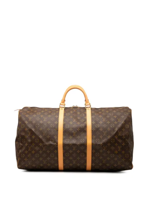 Louis Vuitton Pre-Owned bolsa de viaje Monogram Keepall 60 1999