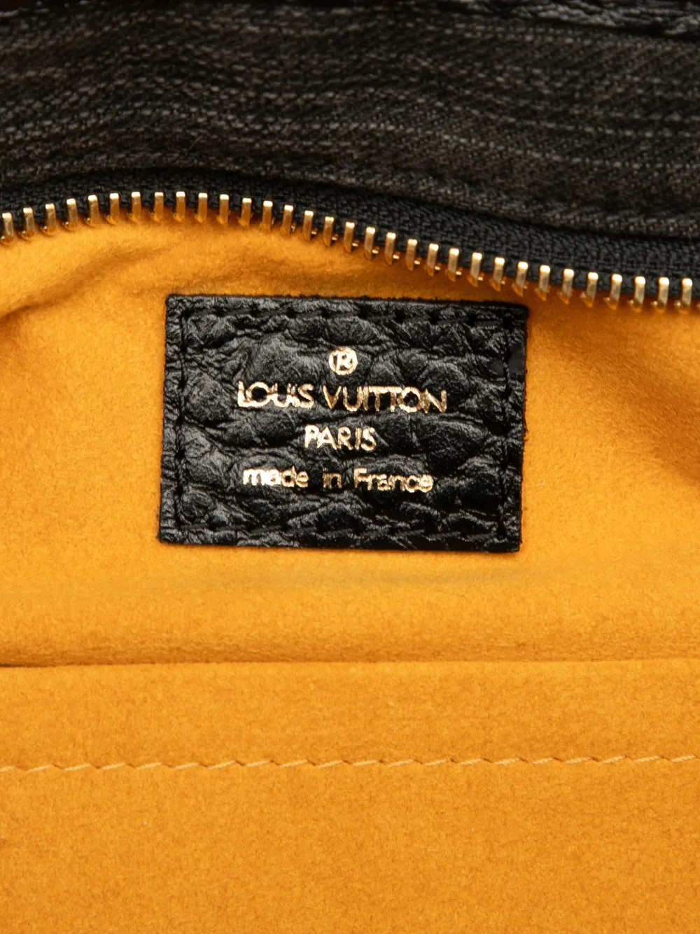 LOUIS VUITTON Pre-owned 2008 Monogram Denim Neo Cabby Mm Satchel In Black