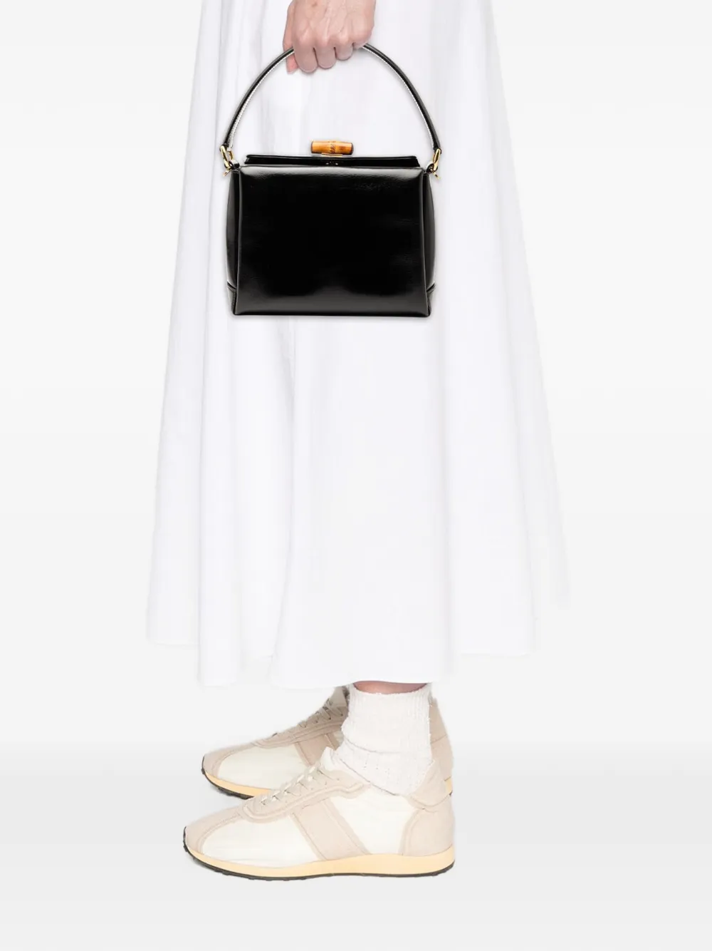 Gucci Pre-Owned 20th Century Leather Bamboo handbag | Pre-Owned | Image 2