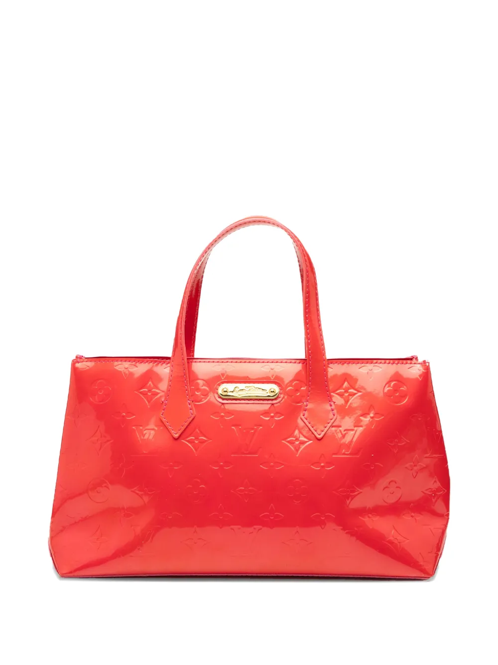 Louis Vuitton Pre-Owned 2009 Monogram Vernis Wilshire PM handbag - Red