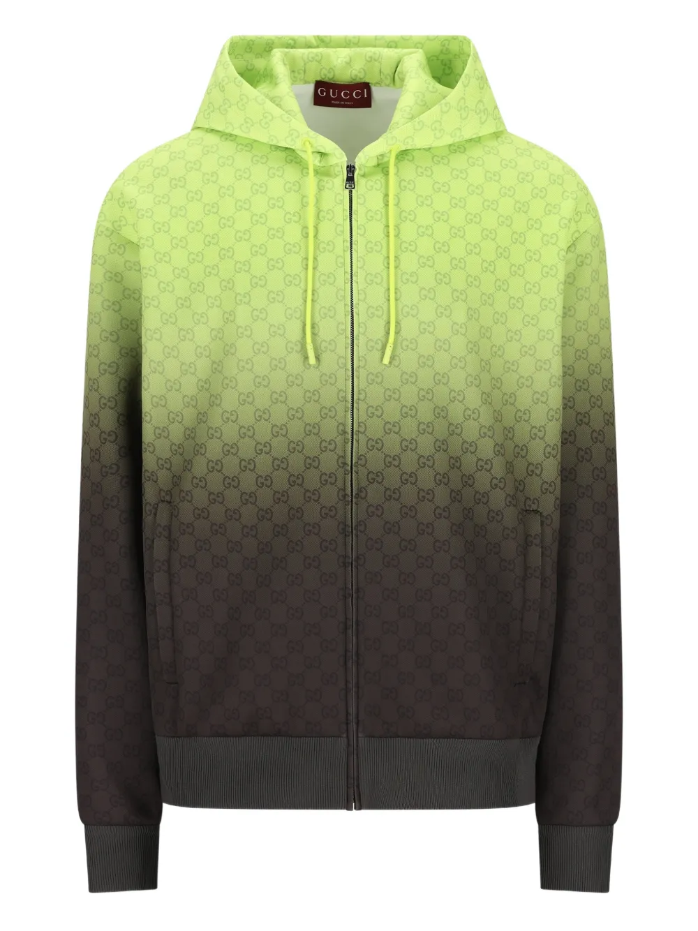 Gucci GG-motif hoodie | Green | Image 1