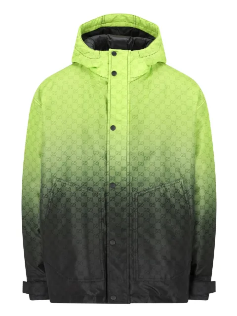 Gucci hooded GG-pattern jacket
