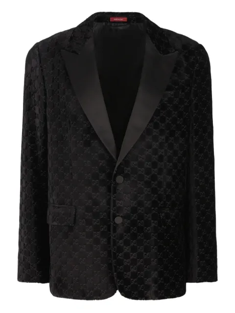 Gucci GG-pattern blazer